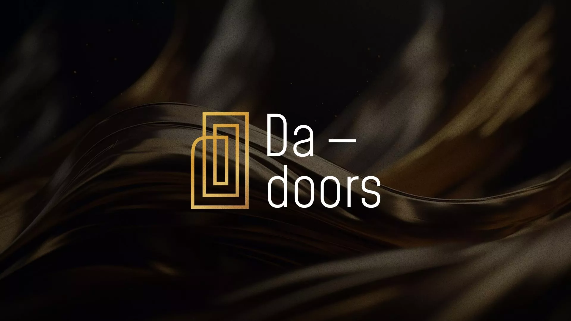 Разработка логотипа для компании «DA-DOORS» в Кондрово